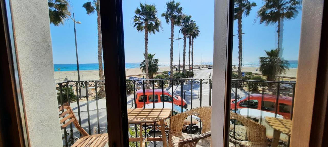 Ar28-1, Coqueto Apartamento En Primera Linea De Playa Villajoyosa Zewnętrze zdjęcie