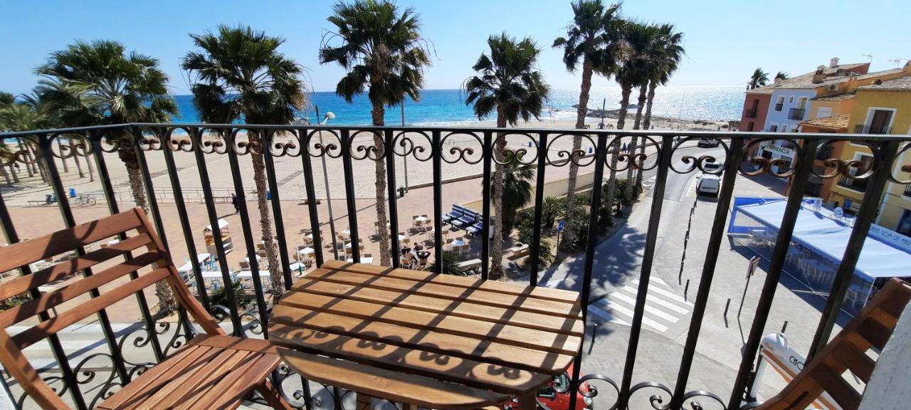 Ar28-1, Coqueto Apartamento En Primera Linea De Playa Villajoyosa Zewnętrze zdjęcie