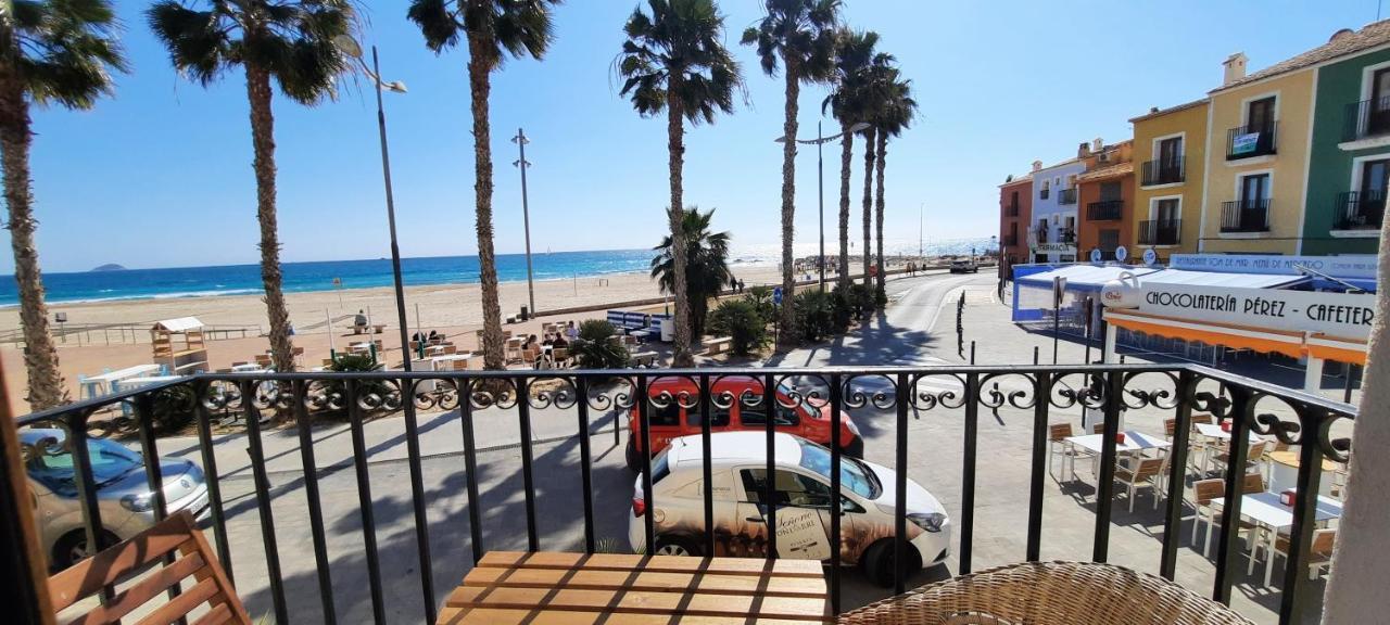 Ar28-1, Coqueto Apartamento En Primera Linea De Playa Villajoyosa Zewnętrze zdjęcie